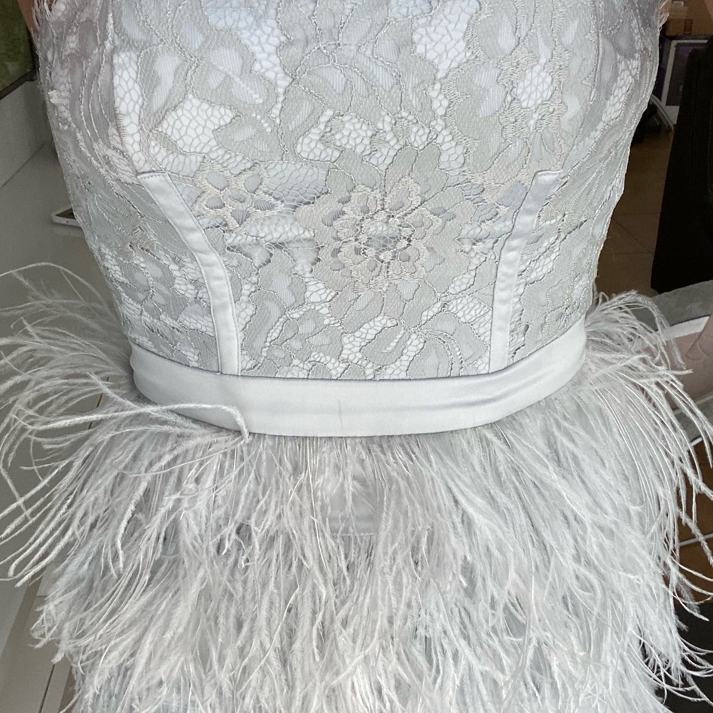 Strapless dress , with back zipper , casual dress - Picture 5 of 6